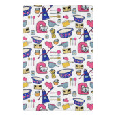 Bright Kitchen Utensivmuster Mini Klemmbrett (Rückseite)