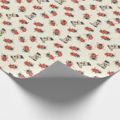 Bright Ladybug Joy Geschenkpapier (Ecke)