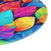 Bright Leaf Artwork Schneidebrett (Ecke)