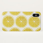 Bright Lemon Slice Pattern iPhone / iPad Case (Rückseite (Horizontal))