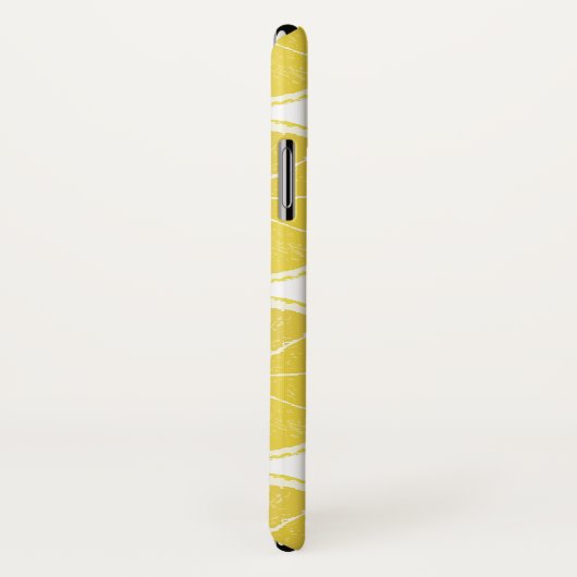 Bright Lemon Slice Pattern iPhone / iPad Case (Hinten/Rechts)