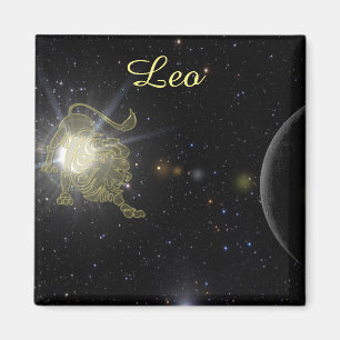 Bright Leo Magnet