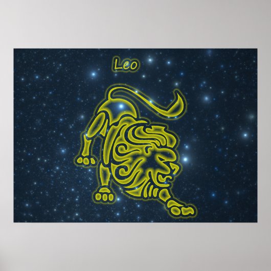 Bright Leo Poster (Vorne)