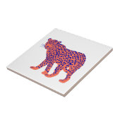 Bright Leopard Fliese (Seite)