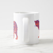 Bright Leopard Jumbo-Tasse (Rückseite)