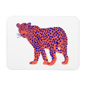 Bright Leopard Magnet (Horizontal)