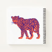 Bright Leopard Notizblock (Rückseite)