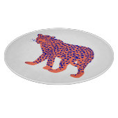 Bright Leopard Schneidebrett (Ecke)