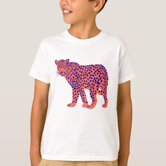 Bright Leopard T-Shirt (Vorderseite)