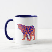 Bright Leopard Tasse (Links)