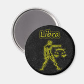 Bright Libra Magnet (Vorderseite/Rückseite)