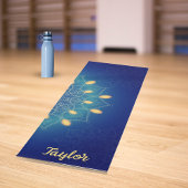 Bright Lights Mandala Yogamatte