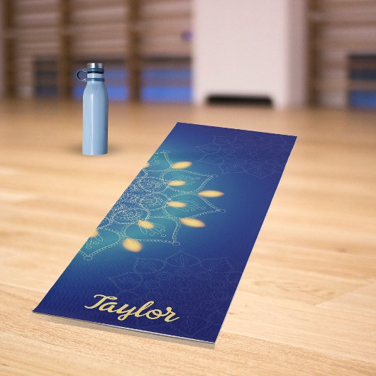 Bright Lights Mandala Yogamatte