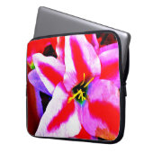 Bright Lily Laptopschutzhülle (Vorderseite Links)