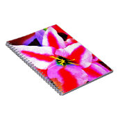 Bright Lily Notizblock (Rechte Seite)