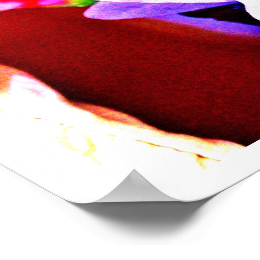 Bright Lily Poster (Ecke)