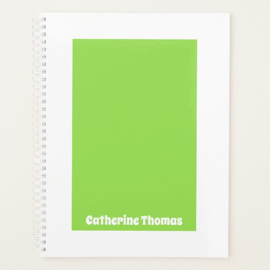 Bright Lime Green Planer (Vorderseite)