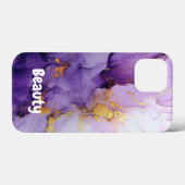 Bright Liquid Color Neon Case-Mate iPhone Hülle (Rückseite (Horizontal))