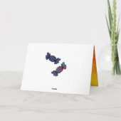 Bright Lollipop Candy Sweet Leckerei Happy Birthda Karte (Rückseite)