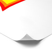 Bright Los Angeles Poster (Ecke)