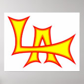 Bright Los Angeles Poster (Vorne)