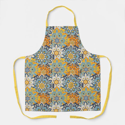 Bright Mandala Pattern Schürze (Vorderseite)