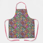 Bright Mandala Pattern Schürze (Vorderseite)