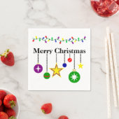 Bright Marry Weihnachtscocktail Papier Napkin Serviette (Beispiel)