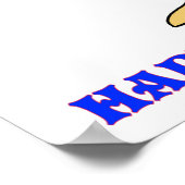 Bright Menorah Poster (Ecke)