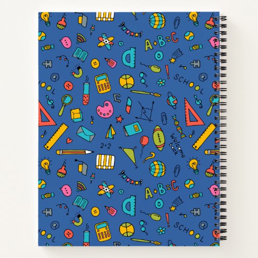 Bright Minds School Notebook Notizblock (Rückseite)