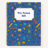 Bright Minds School Notebook Notizblock (Vorderseite)
