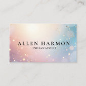 Bright Minimal Custom Family Name | 5-Minute Edit Visitenkarte (Vorderseite)