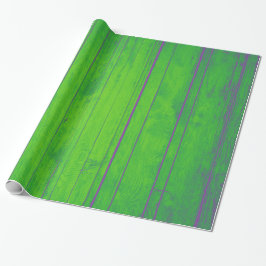 Bright Mint Green Bamboo Wood Emerald Meadow Geschenkpapier