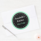 Bright Mint Kitchen Stickers (Umschlag)