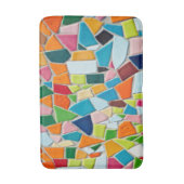 Bright Mosaic Tiles Badematte (Vorderseite Vertikal)