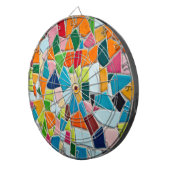 Bright Mosaic Tiles Dartscheibe (Vorderseite rechts)