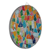 Bright Mosaic Tiles Dartscheibe (Vorderseite Links)