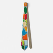 Bright Mosaic Tiles Krawatte (Vorderseite)
