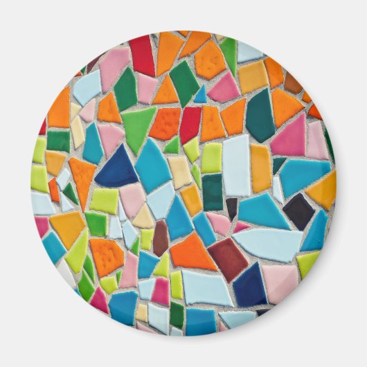 Bright Mosaic Tiles Magnet (Vorne)