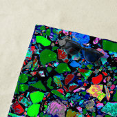 Bright Multicolor Rocks Stones Strandtuch (Beispiel)