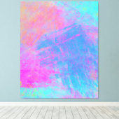 Bright Multicolor Splashes Leinwanddruck (Insitu (Holzboden))