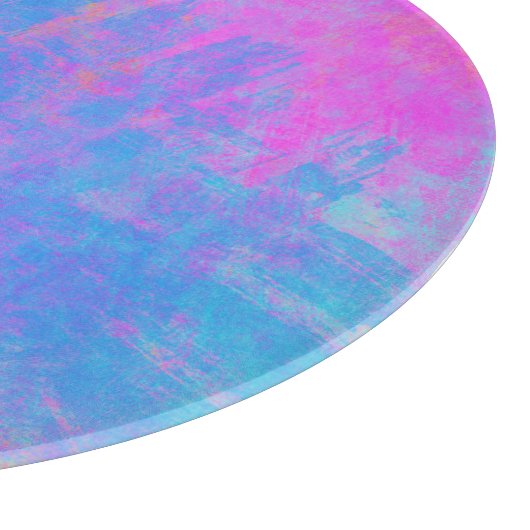 Bright Multicolor Splashes Schneidebrett (Ecke)