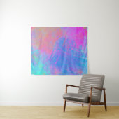 Bright Multicolor Splashes Wandteppich (Beispiel (Horizontal))