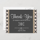 Bright N Beautiful Danke Card Postkarte (Vorne/Hinten)