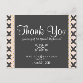 Bright N Beautiful Thank You Card Postkarte