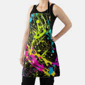Bright Neon Paint Spritzer Schürze (InSitu)