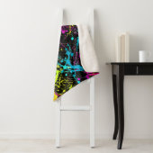 Bright Neon Paint Spritzer Sherpadecke (Beispiel)