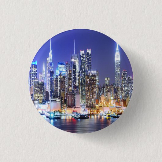 Bright New York Button (Vorderseite)