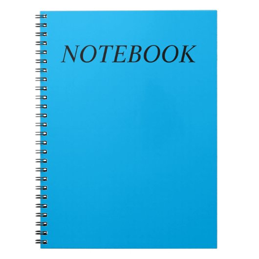 BRIGHT NOTEBOOK NOTIZBLOCK (Vorderseite)