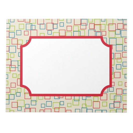 Bright Notepad Geschenk Notizblock (Vorderseite)